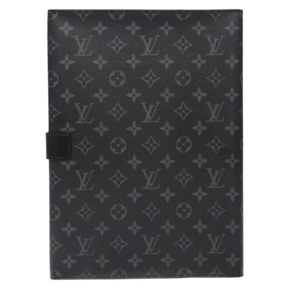 LOUIS VUITTON Monogram Eclipse Porte Documents Frank GM - Picture 3 of 16